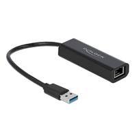 Delock - Netzwerkadapter - USB 3.1 Gen 1-100M/1G/2.5G Gigabit Ethernet