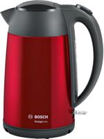 Bosch TWK3P424 waterkoker 1,7 l 2400 W Grijs, Rood