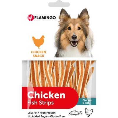 Hondensnack Chick'n Sandwich 85 gr 85 gr Flamingo
