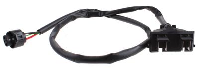 Gazelle verbindingskabel accu naar motor 85 cm 4 punts zwart