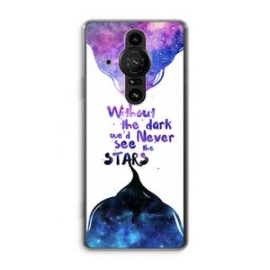 Stars quote: Sony Xperia Pro-I Transparant Hoesje