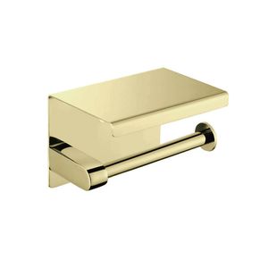 Best Design Toiletrolhouder Nancy Telefoonhouder 13.5x10 cm Mat Goud