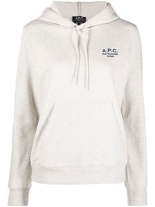 A.P.C. hoodie Manuela à lien de resserrage - Tons neutres