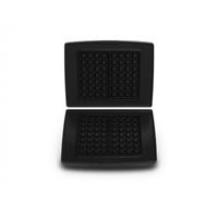 Fritel Bakplaten wafels 4x7 Kookaccessoires Grijs