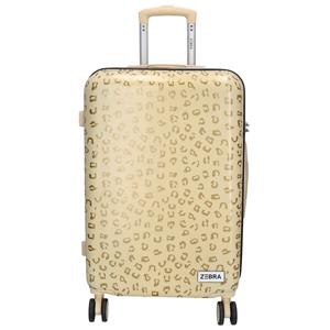 Zebra Trends Koffer Travel 64 Goud Panter