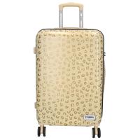 Zebra Trends Koffer Travel 64 Goud Panter