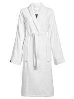 ESSENZA Badjas Connect Organic Uni Wit,M, 100% katoen badstof, Effen