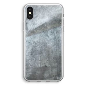 Grey Stone: iPhone X Transparant Hoesje