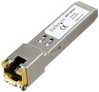 StarTech.com Juniper SFP-1GE-t Compatibele SFP Module - 1000BASE-t - SFP aan RJ45 Cat6/Cat5e - 1GE Gigabit Ethernet SFP - RJ-45 100m - (SFP1GETST)