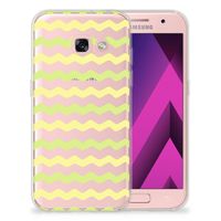 Samsung Galaxy A3 2017 TPU bumper Waves Yellow - thumbnail