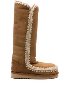 Mou bottines Eskimo 40 en cuir - Marron