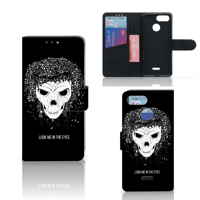 Telefoonhoesje met Naam Xiaomi Redmi 6 Skull Hair