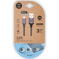 Tech One Tech TEC2022 Lightning-kabel, 2 m
