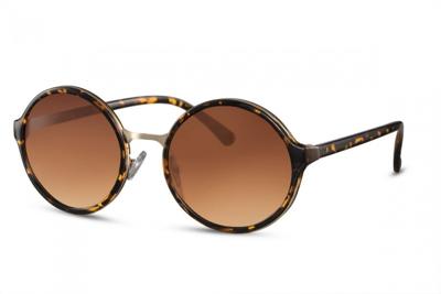 CWI zonnebril dames rond cat.3 bruin (CWI900) CWI zonnebril dames rond cat.3 bruin (CWI900)