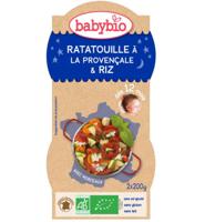 Babybio Babybio Ratatouille Met Rijst 200 Gram Bio (2x200g)
