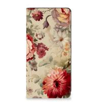 Smart Cover voor Samsung Galaxy A05 Bloemen