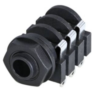 Rean AV NYS212 Jackplug 6.35 mm Bus Aantal polen: 3 1 stuk(s)