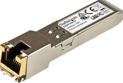 .com Juniper EX-SFP-1GE-T compatibel SFP Transceiver module - 101001000BASE-T - 101001000 Mbps - koper RJ45 - 100 m - SFP (mini-GBIC) transceivermodule (gelijk aan: Juniper EX-SFP-1GE-T) - GigE
