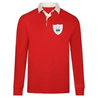 Rugby Vintage - Wales Retro Rugby Shirt 1970's - Rood - thumbnail