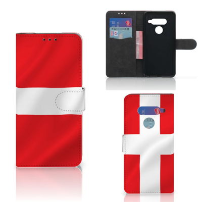 LG V40 Thinq Bookstyle Case Denemarken