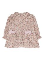 La Stupenderia blouse en coton à fleurs - Rose - thumbnail