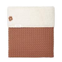 Koeka Oslo baby ledikantdeken teddy 100x150 cm hazel/pebble
