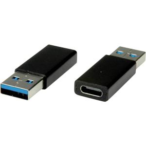 VALUE Adapter, USB 3.2 Gen 1, Type A - C, M/F USB Type A USB Type C Zwart