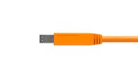 Tether Tools USB-kabel USB 3.2 Gen1 (USB 3.0 / USB 3.1 Gen1) USB-A stekker, USB-B stekker 4.60 m Oranje CU5460ORG - thumbnail