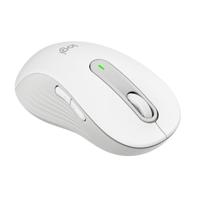 Logitech Signature M650 L Left Draadloze Muis – Voor grote linkerhanden, 2 jaar batterijduur, stil klikken, aanpasbare zijknoppen, Bluetooth, voor pc/Mac/meerdere apparaten/Chromebook - Wit