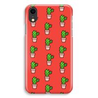 Mini cactus: iPhone XR Volledig Geprint Hoesje