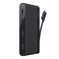 Belkin Travel Hub USB-C 4-Port zwart F4U090btLBK