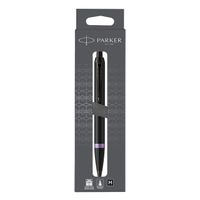 Balpen Parker IM black purple vibrant ring medium blister Ã 1 stuk - thumbnail