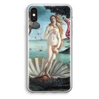 Birth Of Venus: iPhone XS Transparant Hoesje