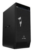 ICY BOX 8-voudige USB-C 3.1 behuizing voor harde schijven en SSD, 3,5 inch en 2,5 inch, USB 3.1 (Gen 2), enkele ventilator, aluminium