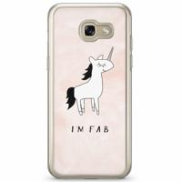 Samsung Galaxy A3 2017 siliconen hoesje - I'm fab