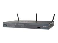 Cisco 886VA ISDN draadloze router (VDSL2, ADSL2+, 4-poort, 4-polig, 2x RJ45, USB)