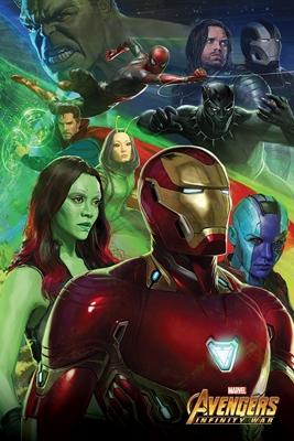 Avengers Infinity War Iron Man Poster 61x91.5cm Avengers Infinity War Iron Man Poster 61x91.5cm