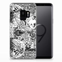 Silicone Back Case Samsung Galaxy S9 Skulls Angel - thumbnail