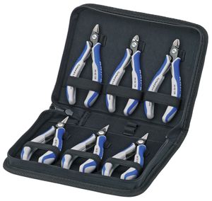 Knipex Elektronica tangen set in etui 6-delig - 002016P