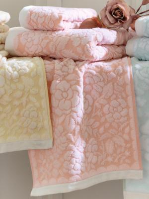 Gastendoekje set 2 ca. 35x60 cm Van Herka oranje