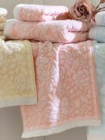 Gastendoekje set 2 ca. 35x60 cm Van Herka oranje