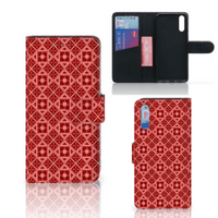 Huawei P20 Telefoon Hoesje Batik Rood - thumbnail