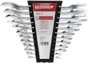 Gedore Red Steeksleutelset Kort SW 6 32 mm 12 delig