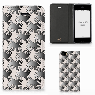 iPhone SE|5S|5 Hoesje maken Salamander Grey