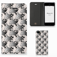 iPhone SE|5S|5 Hoesje maken Salamander Grey