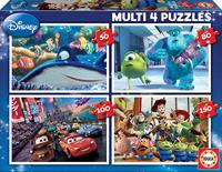 Educa - Pixar, 50-150-delige puzzelset voor kinderen vanaf 5 jaar, Disney, Monster AG, Findet Nemo, Cars, Toy Story (15615)