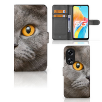 Telefoonhoesje met Pasjes OPPO Reno8 T 5G Britse Korthaar - thumbnail