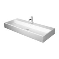 Duravit Vero Air wastafel geslepen 120x47 cm met 1 kraangat en overloop, wit
