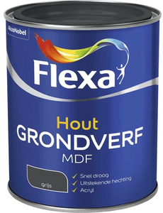 flexa grondverf mdf wit 0.25 ltr