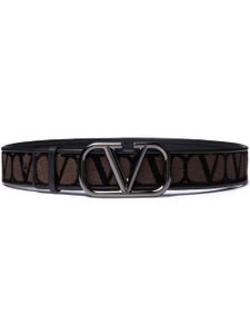 Valentino Garavani ceinture Toile Iconographe - Marron